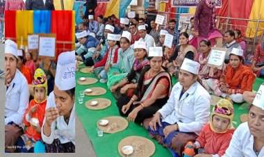BIG NEWS: बच्चों के साथ मोर्चे पर डटी है बहनें, अल्प वेतन पर भूसा खाने को मजबूर संविदा स्वास्थ्य कर्मचारी, बोले- अब लड़ाई लंबी और आर-पार की, पढ़े नरेंद्र राठौर की खबर