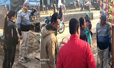 BIG NEWS: CMO ने व्यवस्थाओं का किया निरीक्षण, साफ-सफाई सहित काॅम्प्लेक्स व नालों के देखें हालात, अब हर माह इन्हें करेंगे सम्मानित, पढ़े खबर