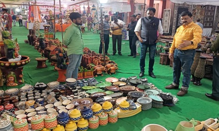 NEWS: सुख और सृमद्धि का अनूठा संगम है हस्तशिल्प मेला, मनासा विधायक मारु ने बढ़ाया शिल्पियों का मनोबल, कहीं ये बड़ी बात, पढ़े खबर