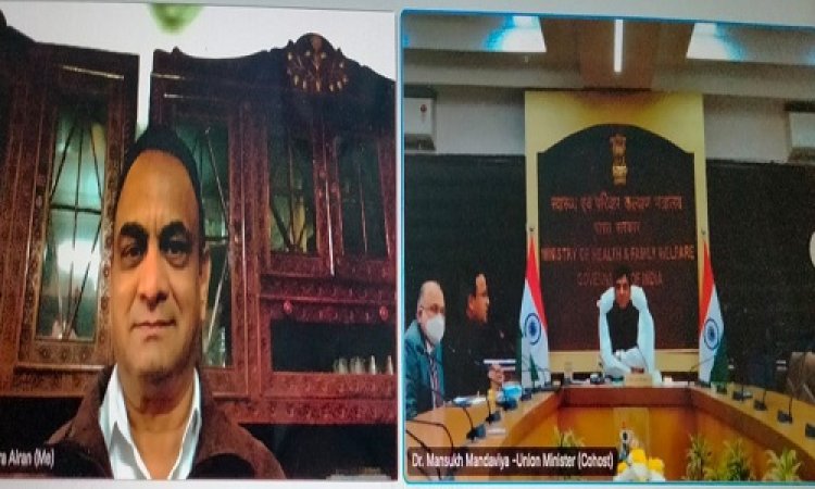 BIG NEWS: कोरोना के बढ़ते मामले, केंद्रीय स्वास्थ्य मंत्री की अध्यक्षता में देश के 50 डॉक्टरों की बैठक, नीमच के डॉक्टर राजेंद्र प्रसाद ऐरन का नाम भी शामिल, इन सुझावों पर बनी सहमति, पढ़े खबर