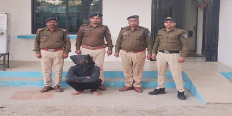 BIG NEWS: भैंसोदामंडी पुलिस की बड़ी कार्यवाही, इस आदतन अपराधी को किया गिरफ्तार, आरोपी के खिलाफ हत्या, लुट और फिरोती के कई मामले, पढ़े खबर