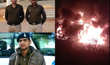 BIG NEWS: ग्वालियर से भोपाल जाते ट्रक में भीषण आगजनी, कैबिन में फसे ड्राइवर-क्लीनर, फिर फरिश्ता बन पहुंची पुलिस, ऐसे बचाई जान...! अब जमकर हो रही तारीफ, पढ़े ये खबर