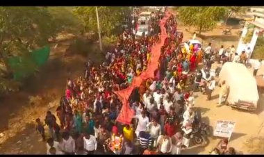 NEWS: मकर सक्रांति पर्व, और ग्राम राजपुरा से निकाली विशाल चुनरी यात्रा, पढ़े खबर