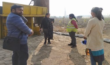 NEWS: नपा CMO... विक्रम सीमेंट प्रतिनिधि के साथ पहुंची ट्रैचिंग ग्राउंड, कचरा छटनी की प्रक्रिया से कराया रूबरू, निरीक्षण भी किया, पढ़े खबर