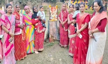 NEWS: नमों ग्रुप महिला मोर्चा ने मनाया बसंत पंचमी पर्व, गांधी वाटिका में हुआ भव्य कार्यक्रम का आयोजन, पढ़े खबर