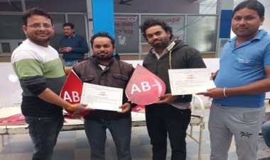 NEWS: रक्तदाता क्लब द्वारा रक्तदान शिविर का आयोजन संपन्न, युवाओं ने बढ़-चढ़कर लिया हिस्सा, पढ़े खबर