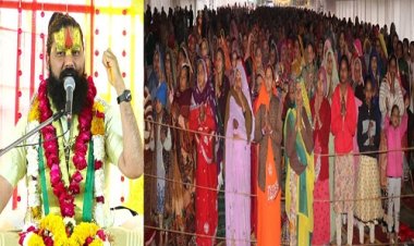 NEWS: ग्राम रेवली-देवली में भव्य भगवत कथा का तीसरा दिन, पंडित सोमनाथ शर्मा बोले- जगत का आधार है शक्ति की आराधना, पढ़े खबर