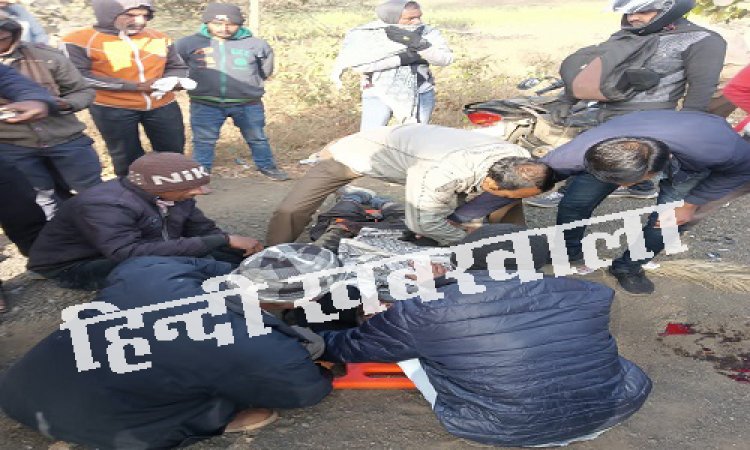 BIG NEWS: महू-नीमच हाईवे, और बाइक सवार प्रह्लाद, अचानक हुआ ये हादसा, हो गई मौत, अब मल्हारगढ़ पुलिस की जांच शुरू, पढ़े नरेंद्र राठौर की खबर