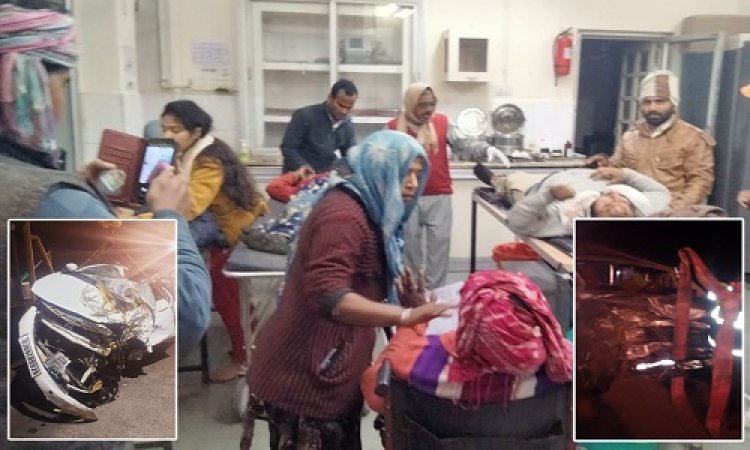 BIG REPORT: देर रात का समय, और महू-नीमच हाईवे, कार और तूफान की जोरदार भिड़ंत, एक में चित्तोड़, तो दुसरे वाहन में रतलाम जिले के लोग, एक महिला की मौत और कई घायल, रौंगटे खड़े कर देने वाला हादसा, पढ़े ये खबर