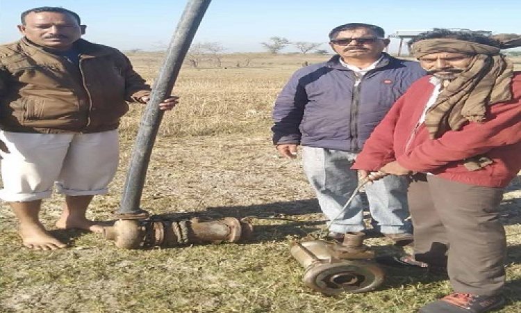 NEWS: डेम से पानी चोरी करने वालों पर कार्यवाही, जाजू सागर बांध से पानी चोरी करते दो मोटर पम्प व पाईप जब्त, पढ़े खबर