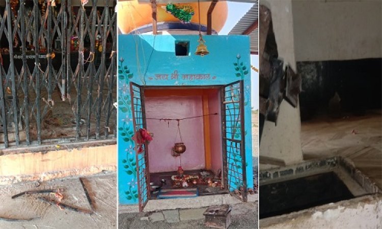BIG NEWS : चोरों को भाये देवताओं के स्थान, एक ही रात में एक साथ कई मंदिरों को बनाया निशाना, चटकाएं ताले, और चुरा ले गए ये सब, अब नारायणगढ़ पुलिस कर रही जांच...! पढ़े ये खबर