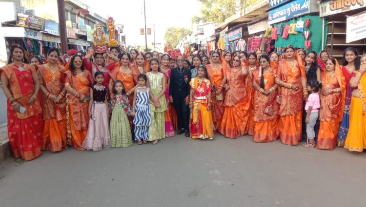 NEWS : स्वर्णकार समाज की महिलाओं ने धूमधाम से मनाया गणगौर पर्व,पढ़े खबर,