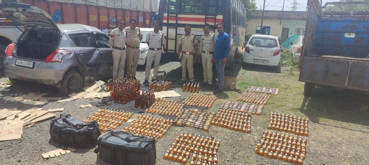 NEWS : कार में अवैध शराब की स्मगलिंग, सूचना पर दलौदा पुलिस की कार्रवाई, नशे का सामान जप्त, पढ़े खाकी का बड़ा खुलासा