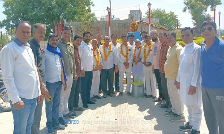NEWS: बाबा साहब की 132 वीं जयंती आज, ब्लॉक कांग्रेस कमेटी ने प्रतिमा पर किया माल्यार्पण, बताया योगदान, पढ़े खबर