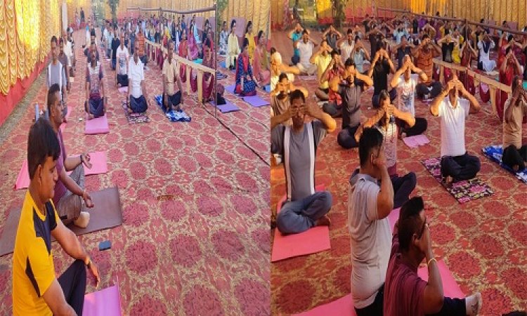NEWS: आसन की नई तकनीकों से ओतप्रोत रहा शिविर का दूसरा दिन, नीमच जिला प्रेस क्लब अध्यक्ष श्याम गुर्जर ने कहां- नगर समस्या एवं सुझाव ग्रुप का शिविर जन उपयोगी, पढ़े खबर