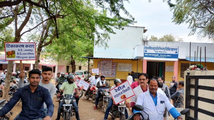NEWS : विश्व पशु चिकित्सा दिवस के मौके पर शहर में निकली वाहन रैली, उत्कृष्ट कार्य करने वाले पशु मित्रों का हुआ सम्मान, पढ़े खबर
