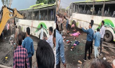 BIG BREAKING: मंदसौर जिले में भावगढ़ फंटे पर भीषण सड़क हादसा, नीमच आ रही बस पलटी, दो महिलाओं की मौत...! पढ़े ये खबर