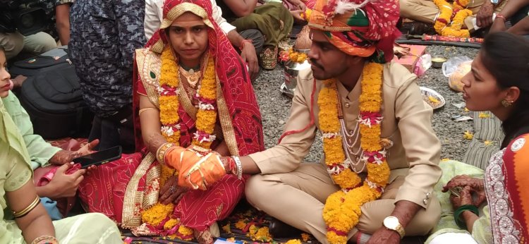 NEWS : घाणावार साहू समाज का 17वां सामूहिक विवाह सम्मेलन भादवा माता में हुआ संपन्न, 35 जोड़ें बंधे परिणय सूत्र में, पढ़े खबर