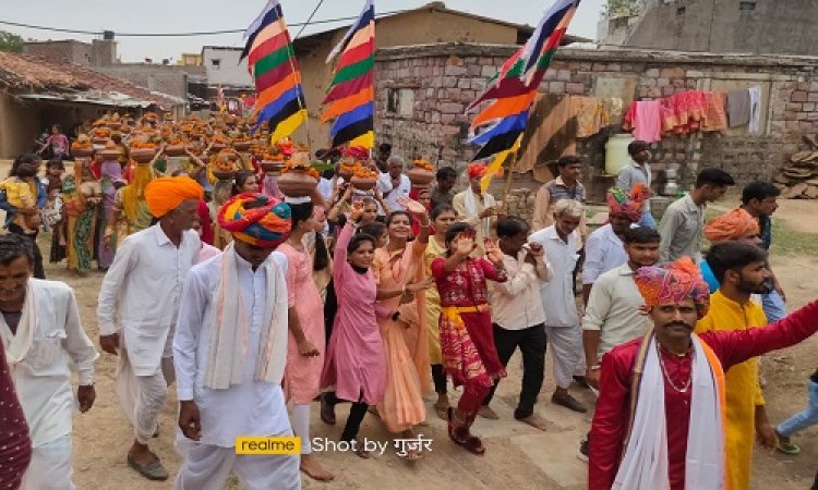 NEWS: ग्राम धाऊखेड़ी में प्राण प्रतिष्ठा महोत्सव का आगाज, आज निकली भव्य कलश यात्रा, अब 11 मई को होगा विशाल आयोजन, गुर्जर समाज की आमजन से ये अपील, पढ़े खबर