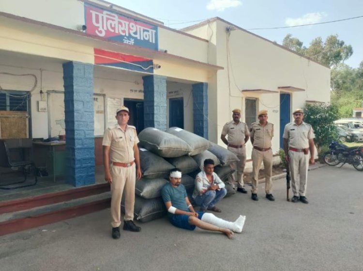 NEWS : डीएसटी टीम और तस्करों के बीच फायरिंग, 2 गिरफ्तार, पिस्टल,कारतूस व इतना डोडाचुरा किया जप्त, पढ़े खबर
