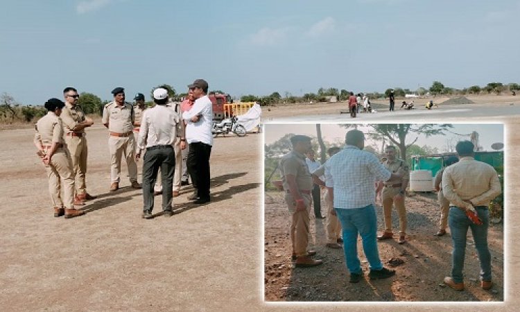 BIG NEWS: CM शिवराज गुरुवार को मंदसौर जिले में, अब हलचले तेज, SP सुजानिया पहुंचे कार्यक्रम स्थल, जायजा लिया, और दिए ये निर्देश, पढ़े खबर