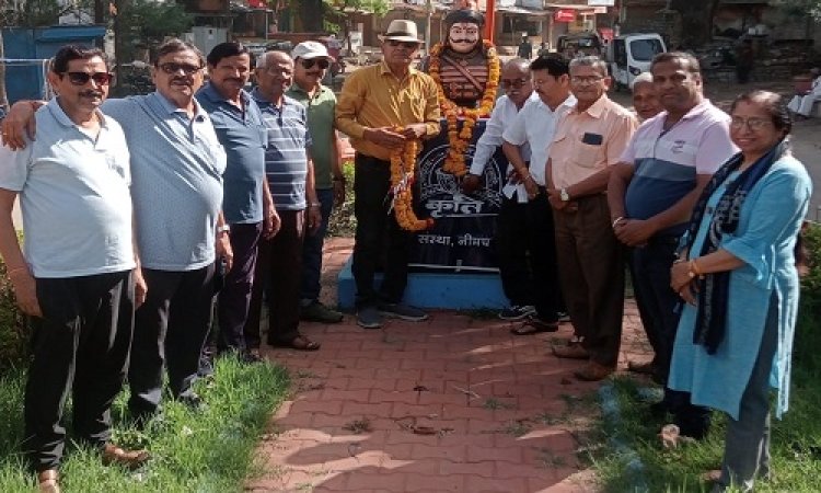 NEWS: संस्था कृति ने मनाई महाराणा प्रताप की जयंती, प्रतिमा पर किया माल्यार्पण, इंजीनियर बाबूलाल गौड़ ने कहीं ये बात, पढ़े खबर