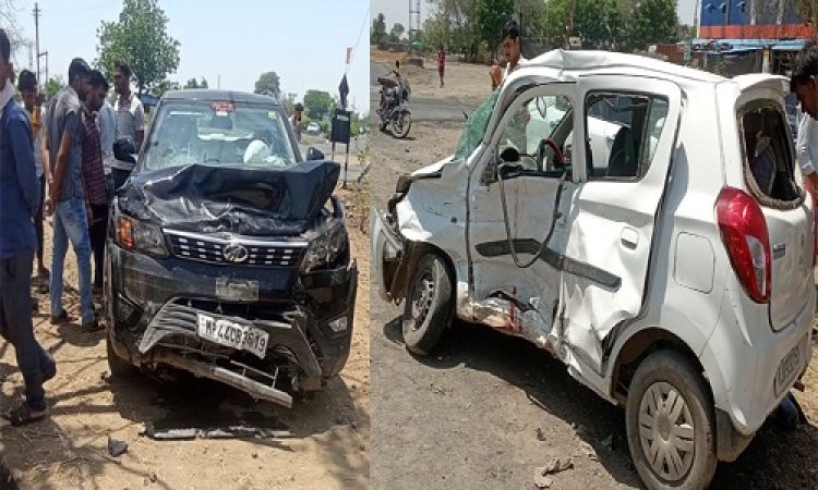 OMG ! महू-नसीराबाद हाईवे पर हादसा, दो कारों की जोरदार भिड़ंत, कई लोग घायल, आवाज सुनते ही देखने वालों के उड़े होश, घटना कानका फंटे की, पढ़े ये खबर
