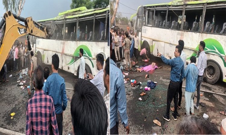 BIG BREAKING: मंदसौर जिले में भावगढ़ फंटे पर भीषण सड़क हादसा, नीमच आ रही बस पलटी, दो महिलाओं की मौत...! पढ़े ये खबर