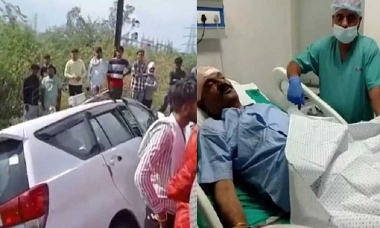 BIG BREAKING: सड़क हादसे में राज्य मंत्री OPS भदौरिया घायल, कार में उड़े परखच्चे, इस वाहन से हुई भिड़ंत, अस्पताल में उपचार जारी, क्या है घटनाक्रम...! पढ़े ये खबर