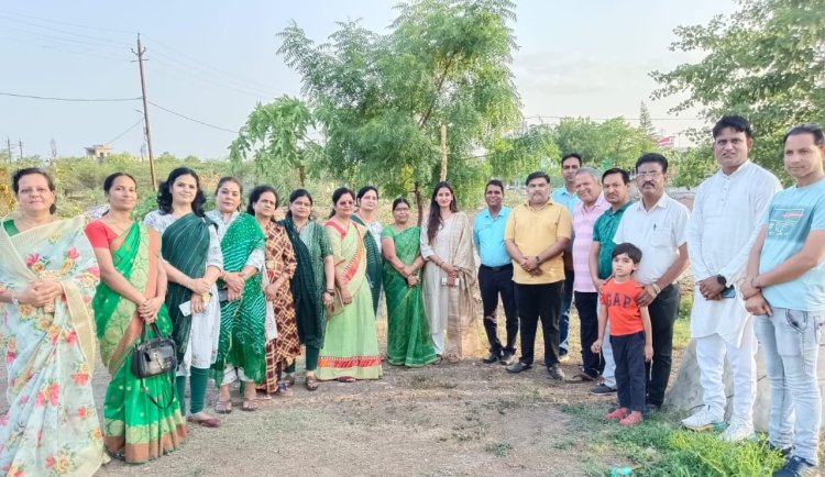 NEWS: NSSG ग्रुप ने लगाये फलदार पौधे, नपाध्यक्ष स्वाति चौपड़ा ने कहां- प्रकृति संतुलन बनाए रखने के लिये पौधारोपण जरूरी, पढ़े खबर