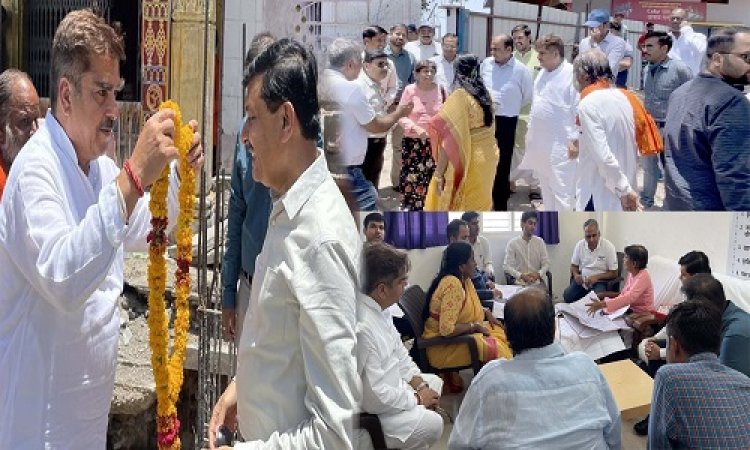 BIG NEWS: भादवामाता में गृभगृह-सभा मंडप सहित कई निर्माण कार्य, दानवीर अशोक अरोरा ने लिया करोड़ों खर्च करने का जिम्मा, दिव्य मंदिर बनेगा, कलेक्टर की अध्यक्षता में बैठक संपन्न, आर्किटेक सहित ये हुए शामिल, पढ़े खबर