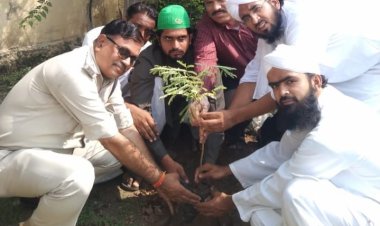 NEWS: दावते इस्लामी का राष्ट्र स्तरीय पौधा रोपण अभियान जारी, आज सिंगोली थाना परिसर में किया पौधारोपण, पढ़े खबर