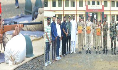 NEWS: NCC केंडेट्स के लिया बना पहला फायर रेंज, जिले के इस महाविद्यालय में शुरुवात, विधायक मारु ने किया लोकार्पण, पढ़े खबर