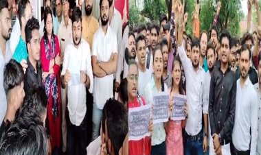 BIG NEWS: जिला कलेक्टर कार्यालय में इनका हल्लाबोल, नारेबाजी कर सौंपा ज्ञापन, घोटाले की जांच की मांग, छात्र-छात्राओं ने क्यों किया प्रदर्शन, पढ़े ये खबर