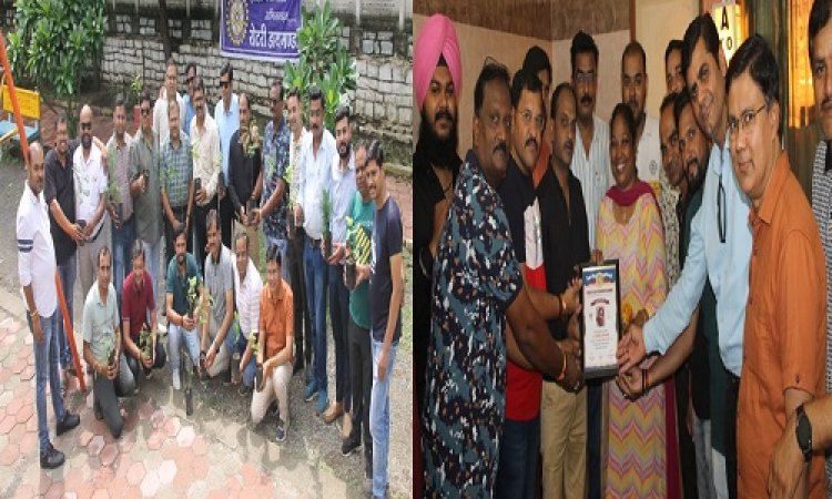 NEWS: रोटरी क्लब नीमच डायमंड ने किया 21 पौधों का रोपण, चिकित्सको का भी किया सम्मान, पराशर बोले- शहर को स्वच्छ व हरा-भरा बनाने के लिए पौधारोपण करना हमारी नैतिक जिम्मेदारी, पढ़े खबर