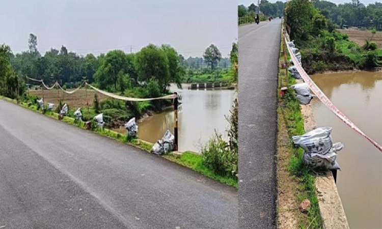 NEWS: ढंढेरी गांव की पुलिया हादसों को दें रही न्यौता, बारिश में समय में ये हालात, जनप्रतिनिधियों से की बड़ी मांग, पढ़े खबर