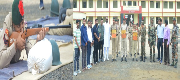 NEWS: NCC केंडेट्स के लिया बना पहला फायर रेंज, जिले के इस महाविद्यालय में शुरुवात, विधायक मारु ने किया लोकार्पण, पढ़े खबर