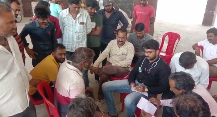NEWS: मनासा कृषि उपज मंडी में स्वास्थ्य परीक्षण शिविर संपन्न, तुलावटी, व्यापारी व हम्मालो ने कराई जांच, पढ़े खबर