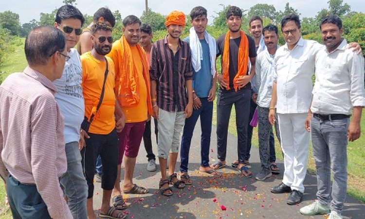 NEWS: ग्राम भाटखेड़ी से जोगणिया माताजी तक निकाली विशाल पैदल यात्रा, कई यात्री हुए शामिल, पढ़े खबर