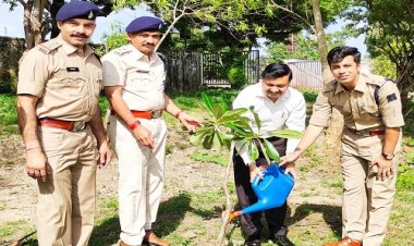 NEWS: कलेक्टर एवं एसपी ने पुलिस लाइन नीमच में किया पौधारोपण, दिया ये संदेश, पढ़े ये खबर