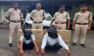 BIG NEWS: नशा मुक्ति अभियान, शामगढ़ पुलिस की बड़ी कार्यवाही, लक्जरी कार से अवैध शराब की खैप बरामद, मौके से दो आरोपी गिरफ्तार, पढ़े खबर