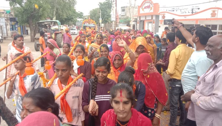 NEWS: जामुनिया रावजी से नीलकंठ महादेव तक निकाली दूसरी पैदल कावड़ यात्रा, भक्तों में दिखा उत्साह, तो आमजन ने किया भव्य स्वागत, पढ़े खबर