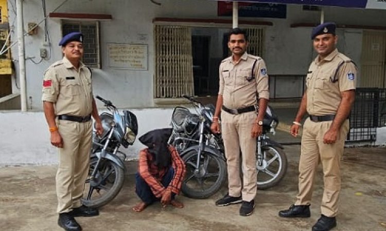 BIG NEWS: नारायणगढ़ पुलिस ने किया चोरी का खुलासा, मंदसौर के आरोपी गिरफ्तार, इन क्षेत्रों में दिया वारदात को अंजाम, क्या इस नंबर की बाइक आपकी तो नहीं...! पढ़े खबर