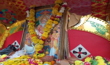 NEWS: शामगढ़ में विश्वकर्मा पूजा की धूम, समाजजनों ने निकाली भव्य शोभायात्रा, प्रसादी का भी वितरण, पढ़े खबर