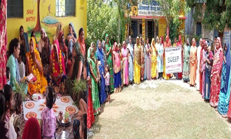 NEWS: अरनियाकुमार आंगनवाड़ी केंद्र पर चुनावी पाठशाला अयोजित, मत का महत्व समझाकर दिलाई शपथ, पढ़े खबर