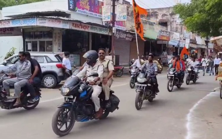 NEWS: मनासा नगर में विश्व हिंदू परिषद व बजरंग दल ने निकाली शोर्य जागरण यात्रा, जगह-जगह किया भव्य स्वागत, पढ़े खबर