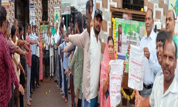 BIG NEWS: स्वच्छता सेवा दिवस, समाजसेवी चौपड़ा व नपा उपाध्यक्ष ने किया कपड़ा थैली मशीन का शुभारंभ, इन्हें दिलाई स्वच्छता की शपथ, अब ऐसे होगा पॉलिथिन का बहिष्कार, पढ़े खबर