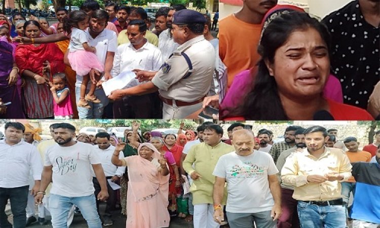 BIG NEWS: बघाना निवासी महिला नीलम की जिला अस्पताल में मौत, घटना के दिन परिजनों का चक्काजाम, आज नारेबाजी करते हुए पहुंचे एसपी कार्यालय, इन तीन डॉक्टरों के खिलाफ कार्यवाही की मांग, सौंपा ज्ञापन, क्या बोले परिजन...! पढ़े खबर और देखें वीडियों