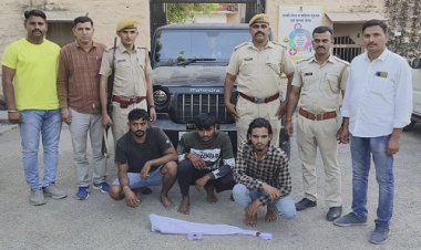 BIG NEWS: नाकाबंदी के दौरान निम्बाहेड़ा पुलिस की बड़ी कार्यवाही, अवैध राईफल व मैग्जीन सहित जिन्दा कारतुस जब्त, एमपी के आरोपी भी गिरफ्तार, पढ़े खबर