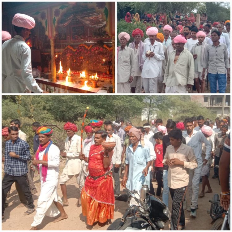 NEWS : नवरात्री अंतिम दिन, जीरन के क्षेत्र में उमड़ा श्रद्वालु का सैलाब, ढोल नगाड़ों के साथ हुआ माता का विसर्जन, पड़े खबर